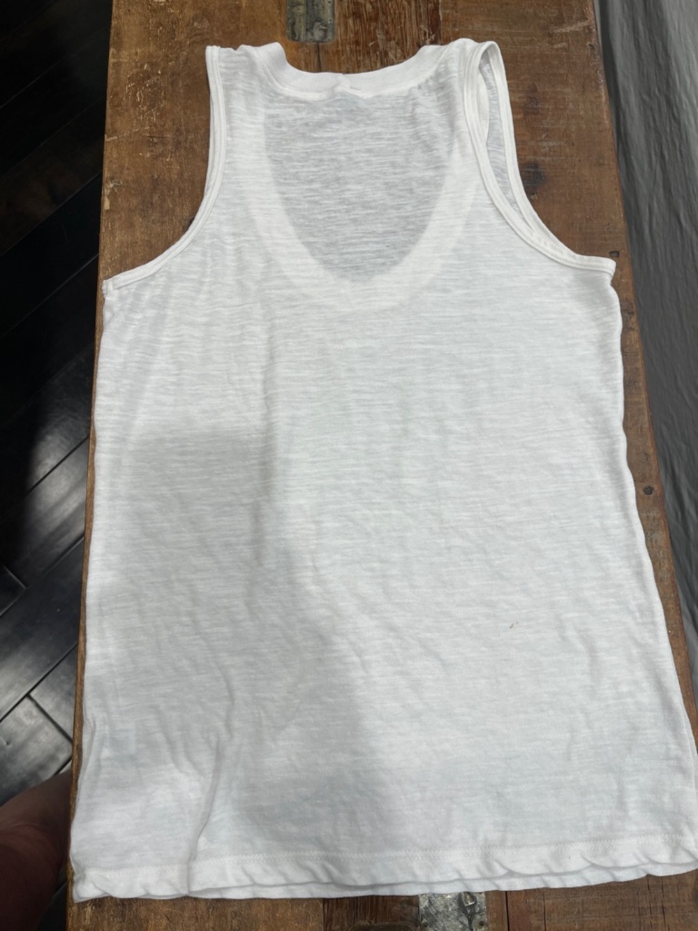Monrow-White Women's Racerback Tank Top - Lightweight Scoop Neck - Picture 5 of 7